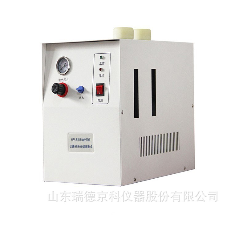 静音无油空压机RDA-3L 气相色谱分析配套空气发生器